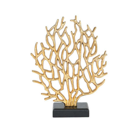 OCCANBGCORALTREEBIBLO22X6,5X29CM, GOLD