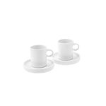 Tasses à café Karaca Hussein Chalayan Future Perfect pour 2 personnes, 60 ml