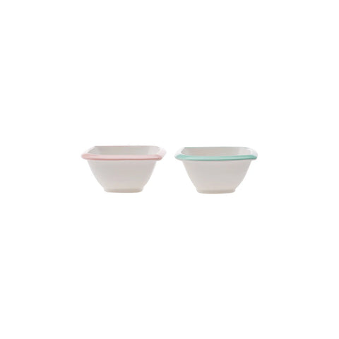 KARACA TINY PINK GREEN RIM 2, MULTICOLOR