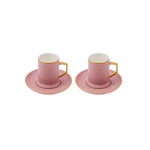 Coffret de tasses à café Karaca Spite ,2 personnes, porcelaine