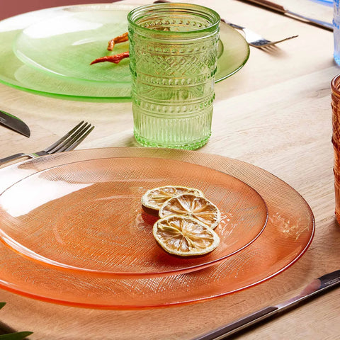 Set de verres, de plats et de pâtes Karaca Festival pour 6 personnes,18 pièces