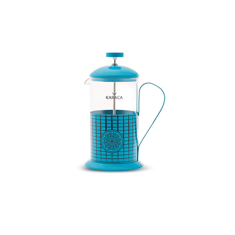 Cafetière à piston Karaca Iznik Firuze, 600 ml