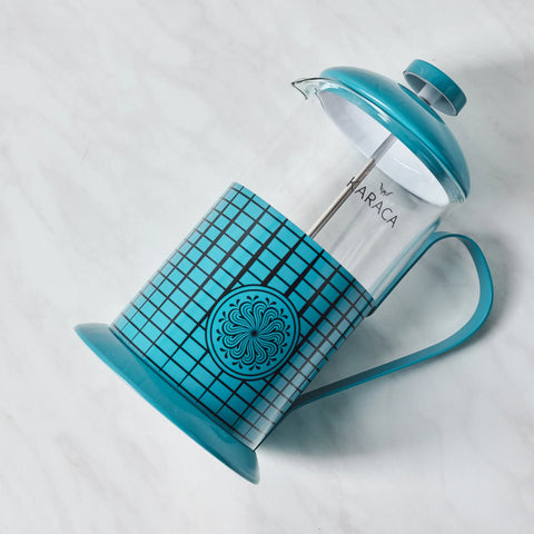 Cafetière à piston Karaca Iznik Firuze, 600 ml