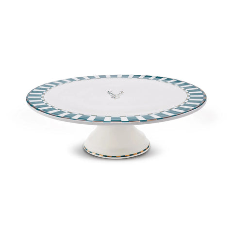 Assiette de service pour gâteaux Karaca Aries, vert 