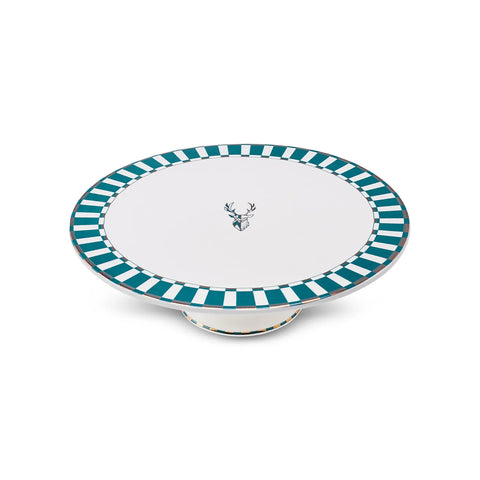 Assiette de service pour gâteaux Karaca Aries, vert 