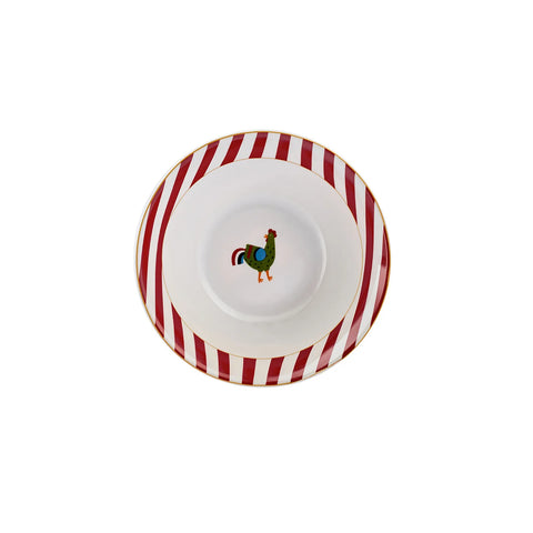 Coupelle Karaca Rooster, 14 cm, rouge