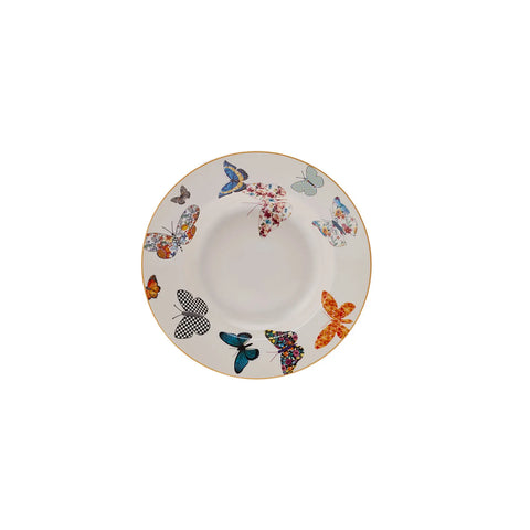 Service de table en porcelaine Karaca Flying pour 6 personnes, 18 pièces