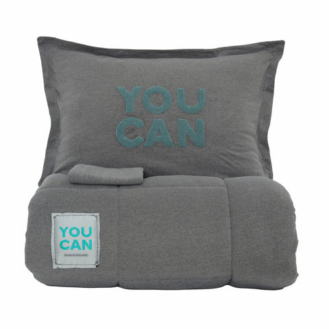 MOTTO GREY SINGLE KS COTTON COMFORT COMF