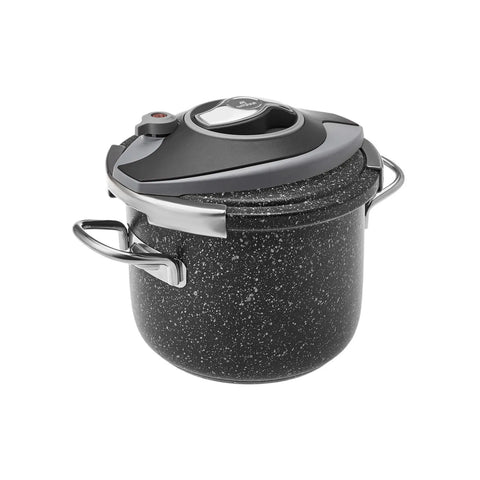 Autocuiseur Karaca Biogranit Steel Plus, 6 L, noir