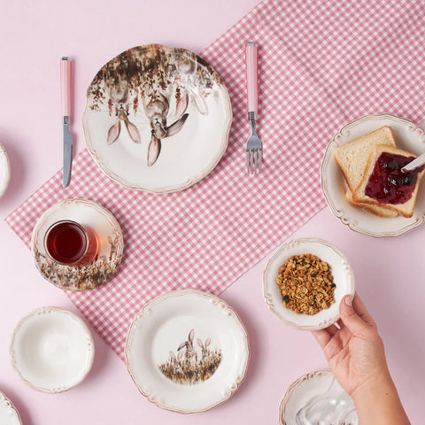 Service Petit Déjeuner Karaca Bunny pour 4 personnes, 12 pièces