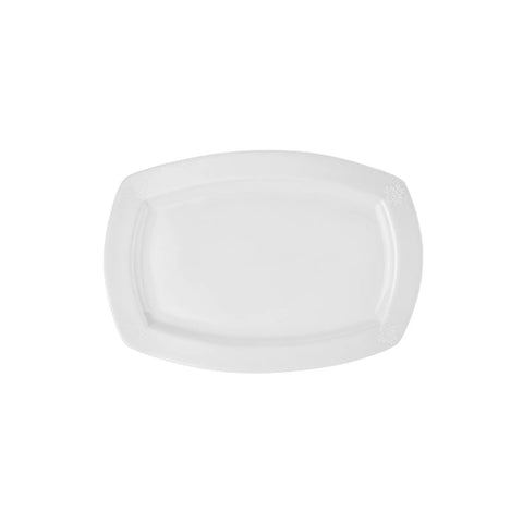 Service de table Karaca Deren Cream pour 12 personnes, 60 pièces, porcelaine, carrées/rectangulaires