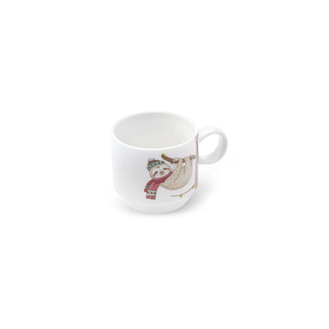 Tasse à thé avec support Karaca Branch, 4 pièces 