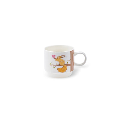 Tasse à thé avec support Karaca Branch, 4 pièces 