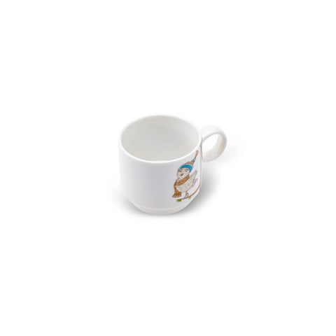 Tasse à thé avec support Karaca Branch, 4 pièces 