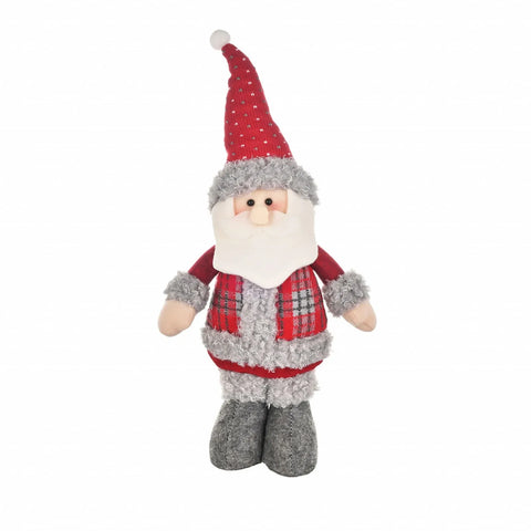 Karaca Home Objet en peluche Père Noël debout 44 cm