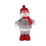 Objet en peluche Karaca Home Bonhomme de neige debout 34 cm