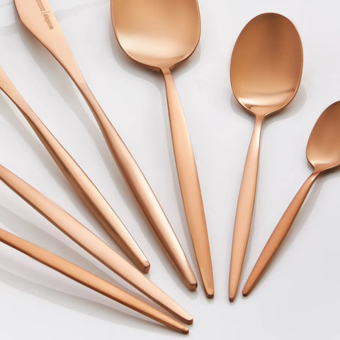 KARACA 28 PCS LIZBON ROSEGOLD CUTLERY SE