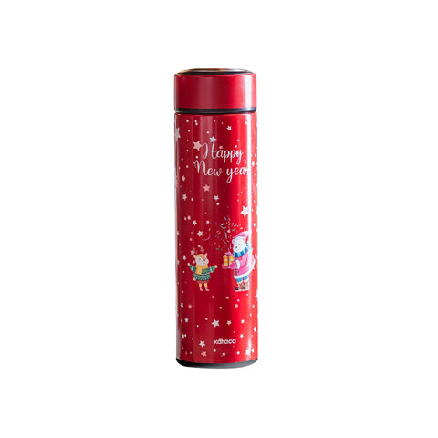 Thermos Karaca Noël Ours polaire, acier, 500 ml