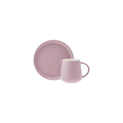 Coffret de tasses à café, Karaca Datca pour 6 personnes 90 ml, lilas