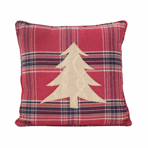 Oreiller confortable Karaca Home Woodland  arbre rouge 45x45 cm