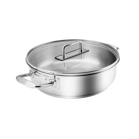 Sauteuse Karaca Grace en acier, 24 cm, 3,0 L