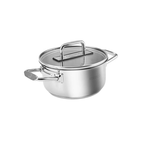 Sauteuse Karaca Grace en acier, 22 cm, 3,3 L