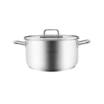 Sauteuse Karaca Grace en acier, 24 cm, 5,5 L