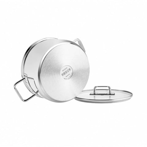 Sauteuse Karaca Grace en acier, 24 cm, 5,5 L