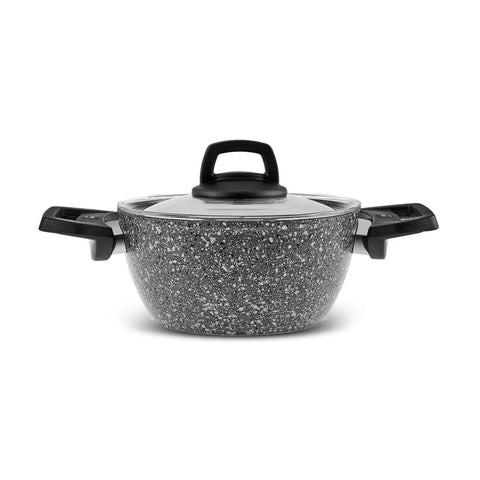 Batterie de cuisine Karaca Biogranit Grey Stone, 9 pièces