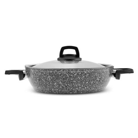 Batterie de cuisine Karaca Biogranit Grey Stone, 9 pièces