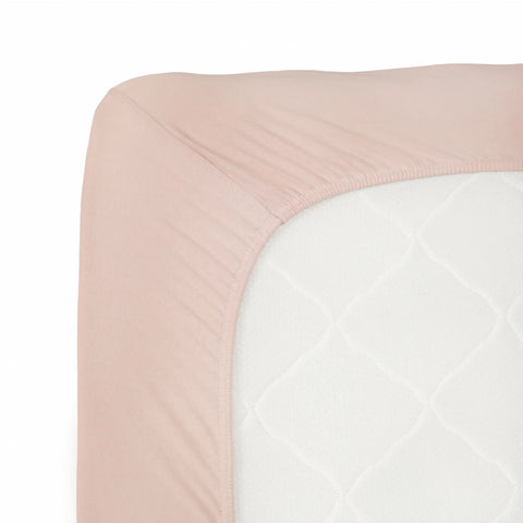 Drap-housse Karaca Home en tissu peigné pour lit double, couleur saumon