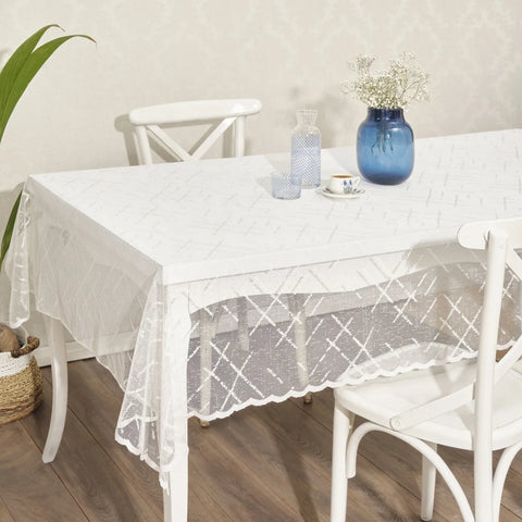 Nappe Sarah Anderson Eliza, blanc