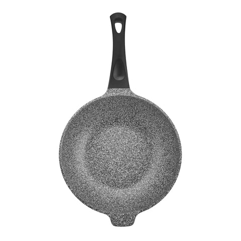 Wok Karaca Serra Biogranit, 28 cm, gris