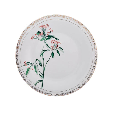 Service de table en porcelaine Karaca Meadow Fine Pearl pour 12 personnes, 58 pièces