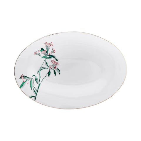 Service de table en porcelaine Karaca Meadow Fine Pearl pour 12 personnes, 58 pièces