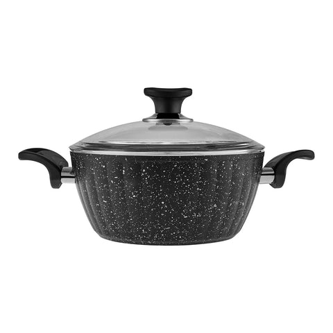 Ensemble de casseroles Cookplus Biogranit Dream, 7 pièces, noir