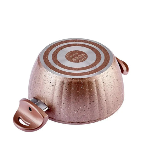 Batterie de cuisine Cookplus Biogranit Dream, 7 pièces, rose