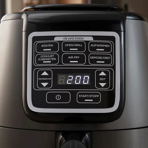 Karaca Air Cook Köz XL Airfryer Space, gris et noir