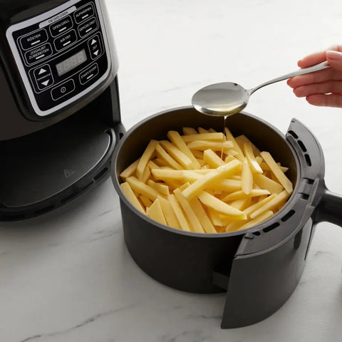 Karaca Air Cook Köz XL Airfryer Space, gris et noir