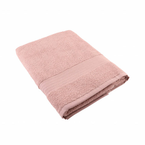 Drap de bain Karaca Home Back To Basic, 100% coton, 85 cm x 150 cm, poudre foncée