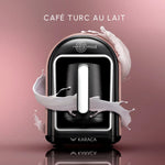 Machine à café Karaca Hatır Mod pour moka et latte turcs – Couleur : or rose