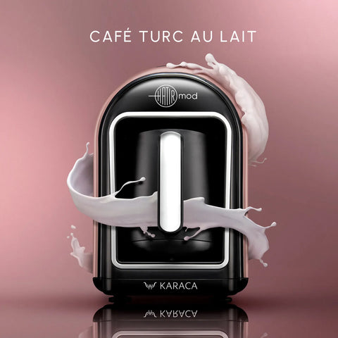 Machine à café Karaca Hatır Mod pour moka et latte turcs – Couleur : or rose