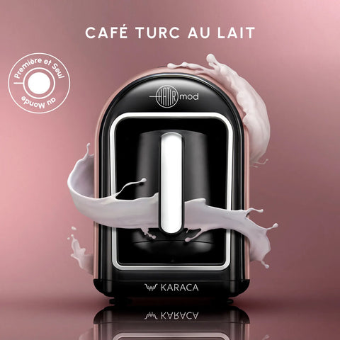 Machine à café Karaca Hatır Mod pour moka et latte turcs – Couleur : or rose