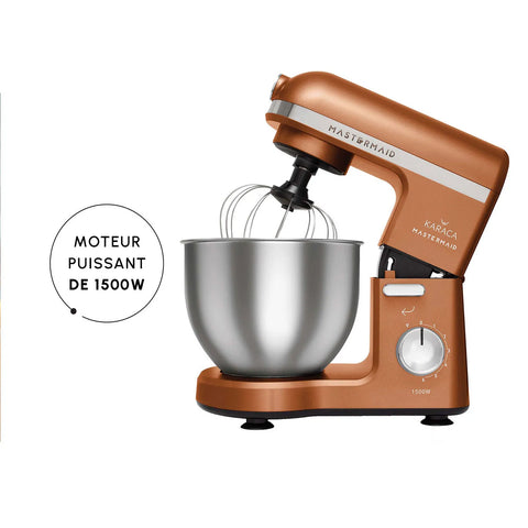 Robot multifonctions Karaca Mastermaid Chef 1 500 W, 5 L, couleur bronze