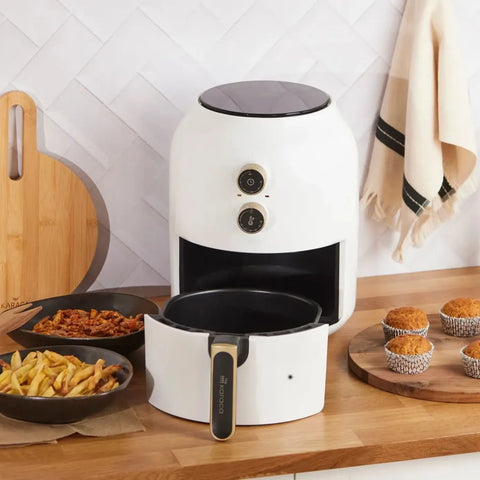 Friteuse Karaca Multifry sans huile à air chaud, blanc