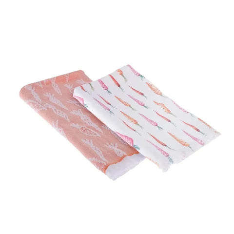 Set de serviettes Karaca Pâques Carotte 100%, 2 pièces