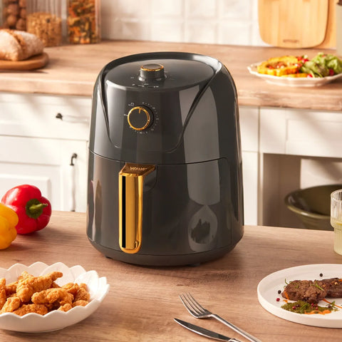 Homend Airfryday 2505H 8 Programmes Différents, 4.3 Litre Airfryer, anthracite