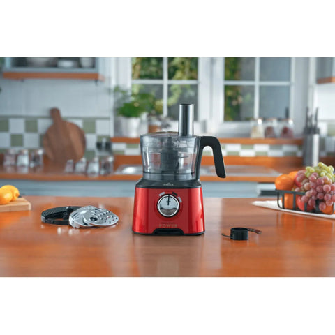 Robot multifonctions Karaca Mastermaid Power Essential rouge, 2000w