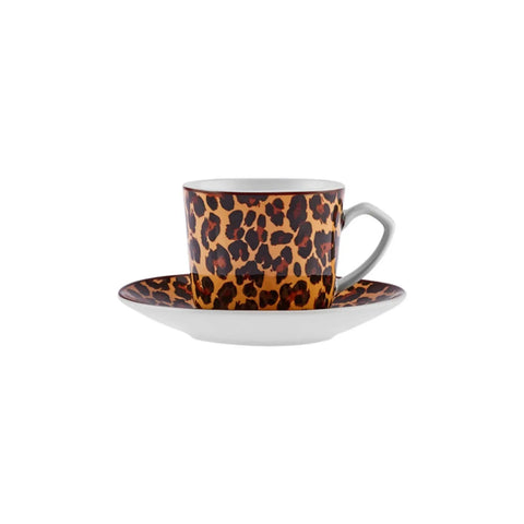 Coffret de tasses à café Karaca Tiger pour 2 personnes, 80 ml