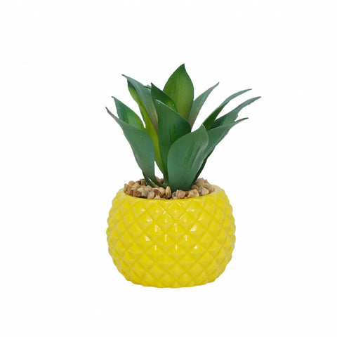 Succulente Karaca Home pot de fleurs en forme d'ananas, artificielle 